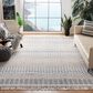 Safavieh Natura NAT852M 9" x 12" Ivory and Blue Area Rug, , large