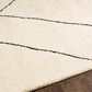 Surya Arsenal 9" x 12" Cream and Black Area Rug, , large