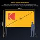 Kodak 150 Projector Screen with Stand - Fast Fold Front Projection Screen with Tripod & Case, , large