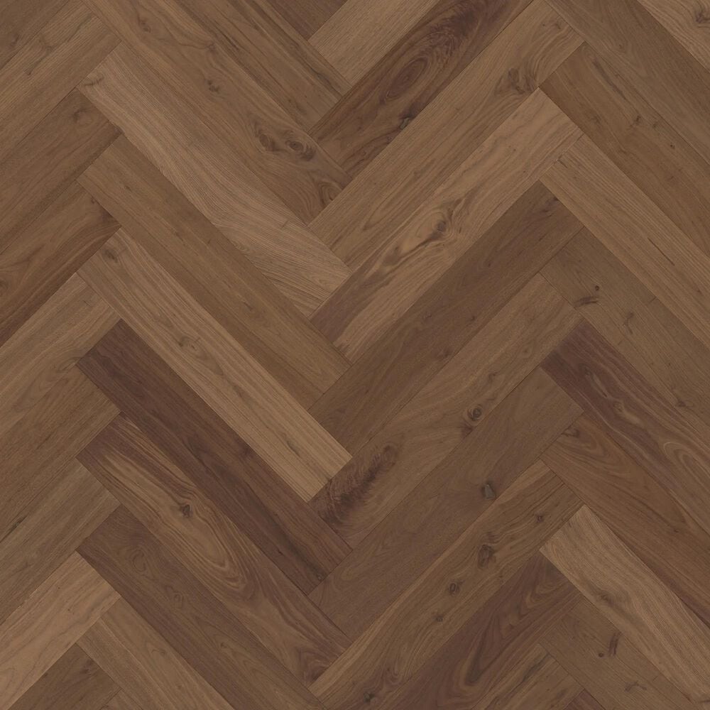 Mannington Maison Artisan Walnut Herringbone Natural Engineered Hardwood, , large