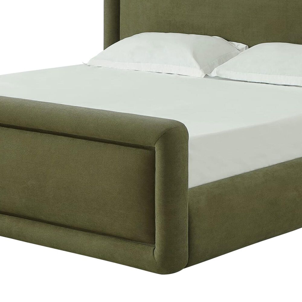 Urban Home Hartford Summit King Upholstered Platform Bed in Moss, , large