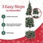 Timberlake 6 ft Christmas Tree with 250 LED Lights in Green and White, , large