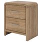Ashley Gramburg 3 Piece Queen Platform Panel Bedroom Set in Warm Brown, , large