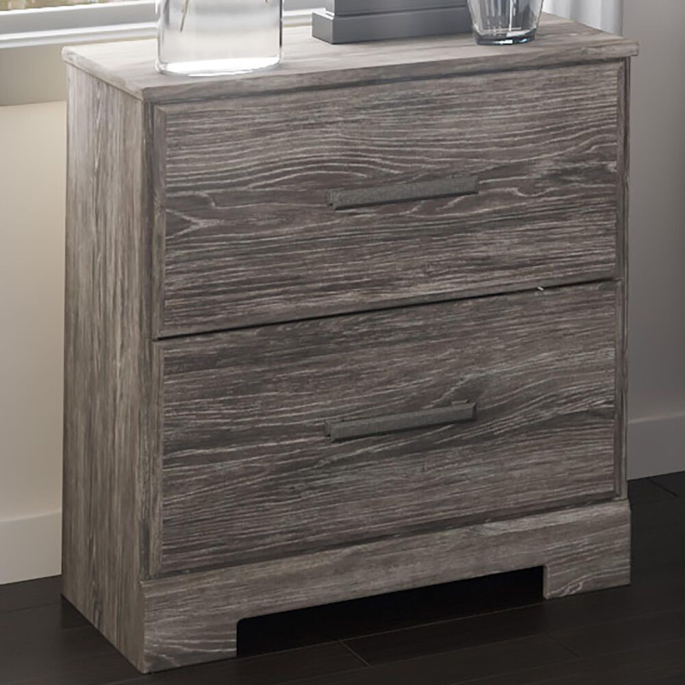 Signature Design by Ashley Ralinksi 2 Drawer Nightstand in Gray, , large
