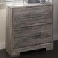 Signature Design by Ashley Ralinksi 2 Drawer Nightstand in Gray, , large