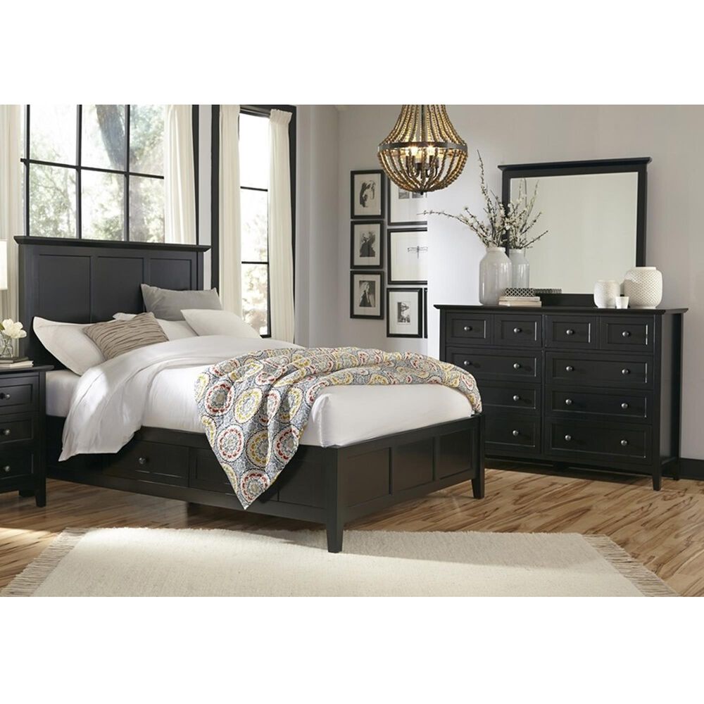 Urban Home Paragon 3 Piece Queen Bedroom Set in Black, , large