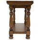 Ashley Sturlayne Flip-Top Sofa Table in Rich Brown, , large