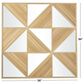 Maple and Jade 36" x 36" Wall Sculpture in Light Brown, , large