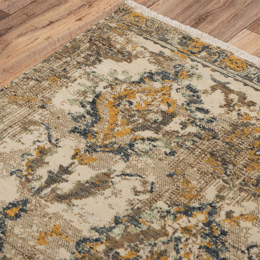 RIZZY Platinum PNM101 8&#39; x 10&#39; Beige and Brown Area Rug, , large