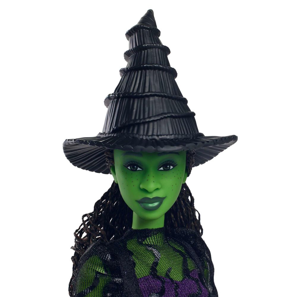 Barbie Elphaba Fashion Doll with Accessories in Green and Black, , large