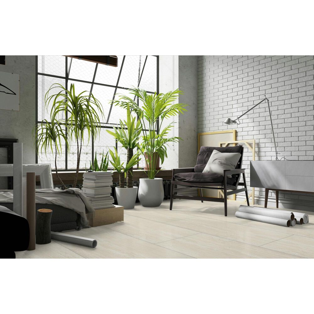 Emser Jargon Ivory 24" x 48" Honed Porcelain Tile, , large