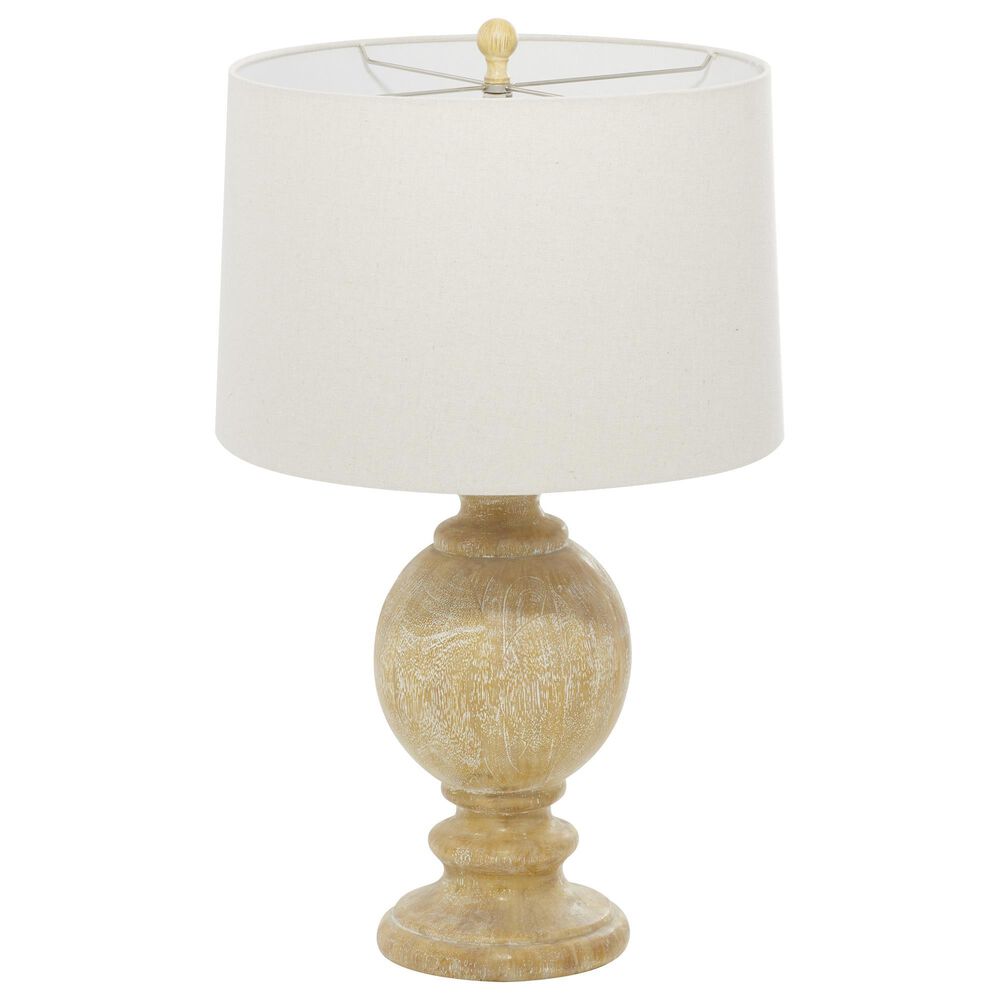 Maple and Jade 8&quot; x 28&quot; Table Lamp in Beige &#40;Set of 2&#41;, , large