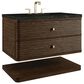 James Martin Allamari 36" Single Bathroom Vanity in Sable with 3 cm Phantome Eclos Top and Rectangular Sink, , large