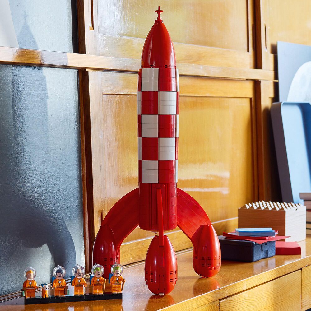 LEGO Tintin Moon Rocket Building Set, , large