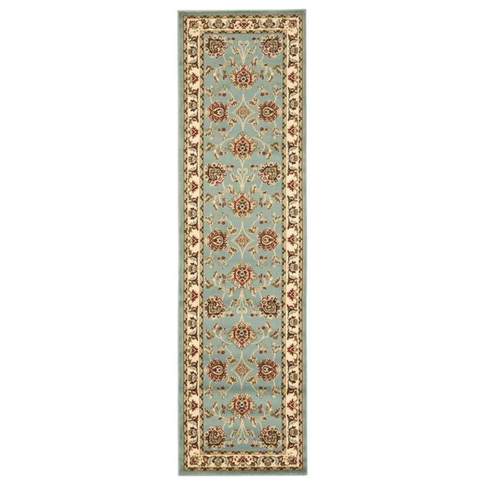 Safavieh Lyndhurst LNH555 2"3" x 8" Blue and Ivory Runner, , large