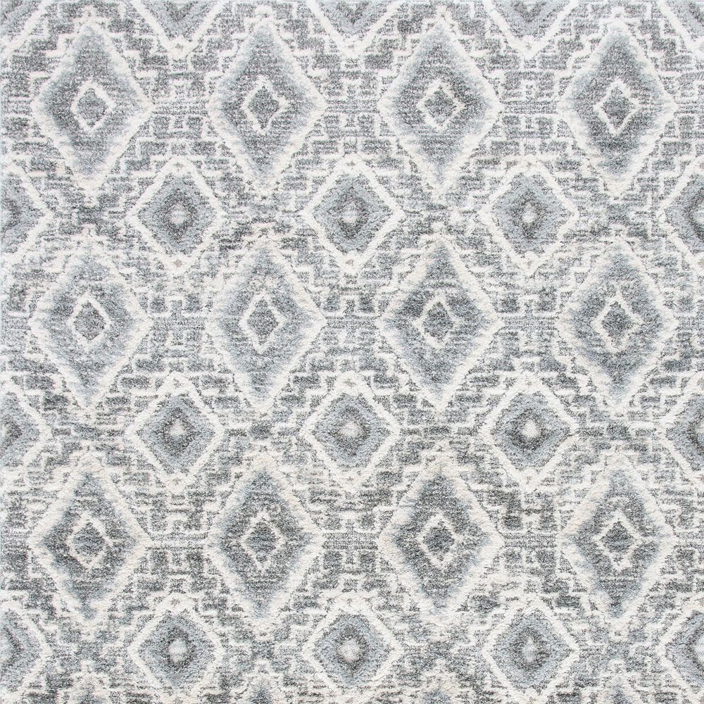 Safavieh Martha Stewart Lucia Shag MSR0781H 4&#39; x 6&#39; Dark Grey and Light Grey Area Rug, , large
