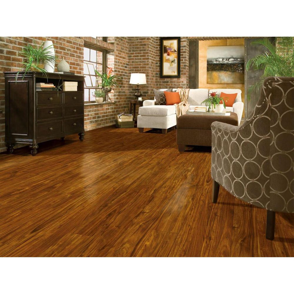 Armstrong Rigidcore Acacia Cinnabar 6" x 48" Luxury Vinyl Tile, , large
