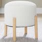 Lumisource Michelle Terry Ottoman in Cream, , large