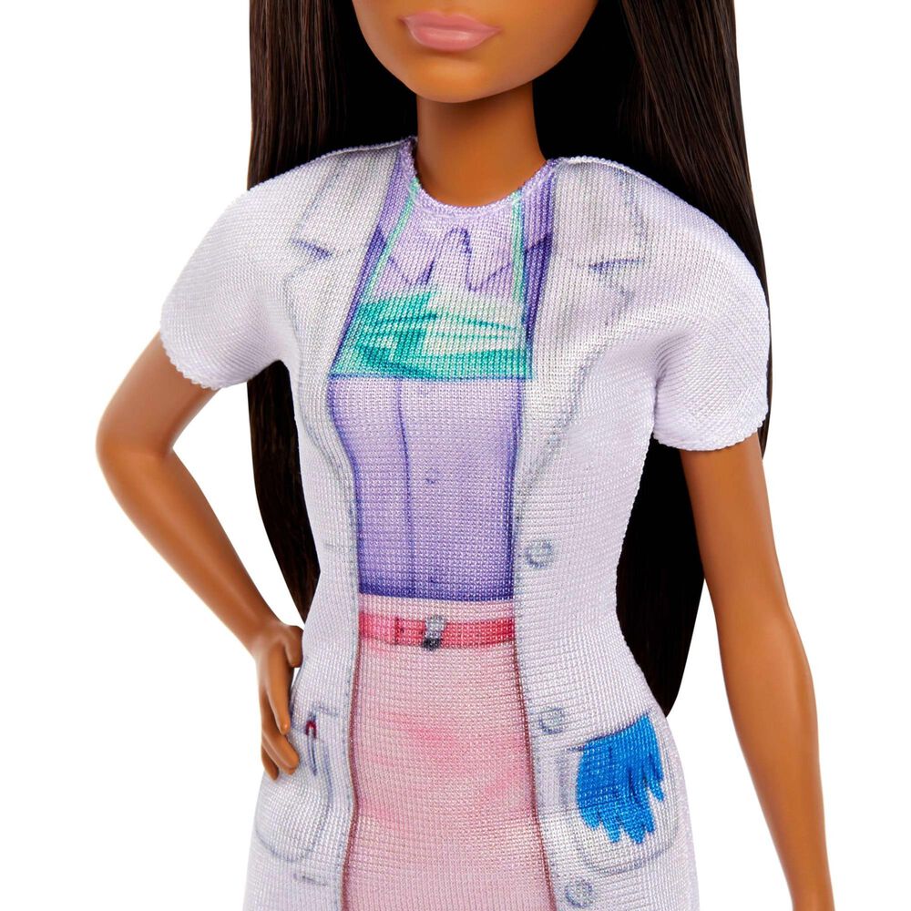 Barbie Baby Dentist Doll with Brunette Hair and Accessories in Multicolor, , large