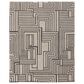 Feizy Gansett 8" x 10" Beige and Brown Area Rug, , large