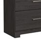Signature Design by Ashley Belachime 4 Drawer Chest in Dark Charcoal, , large