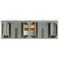 James Martin Vanities Breckenridge 72" Double Bathroom Vanity in Smokey Celadon with 3 cm Ethereal Noctis Quartz Top and Rectangular Sinks, , large