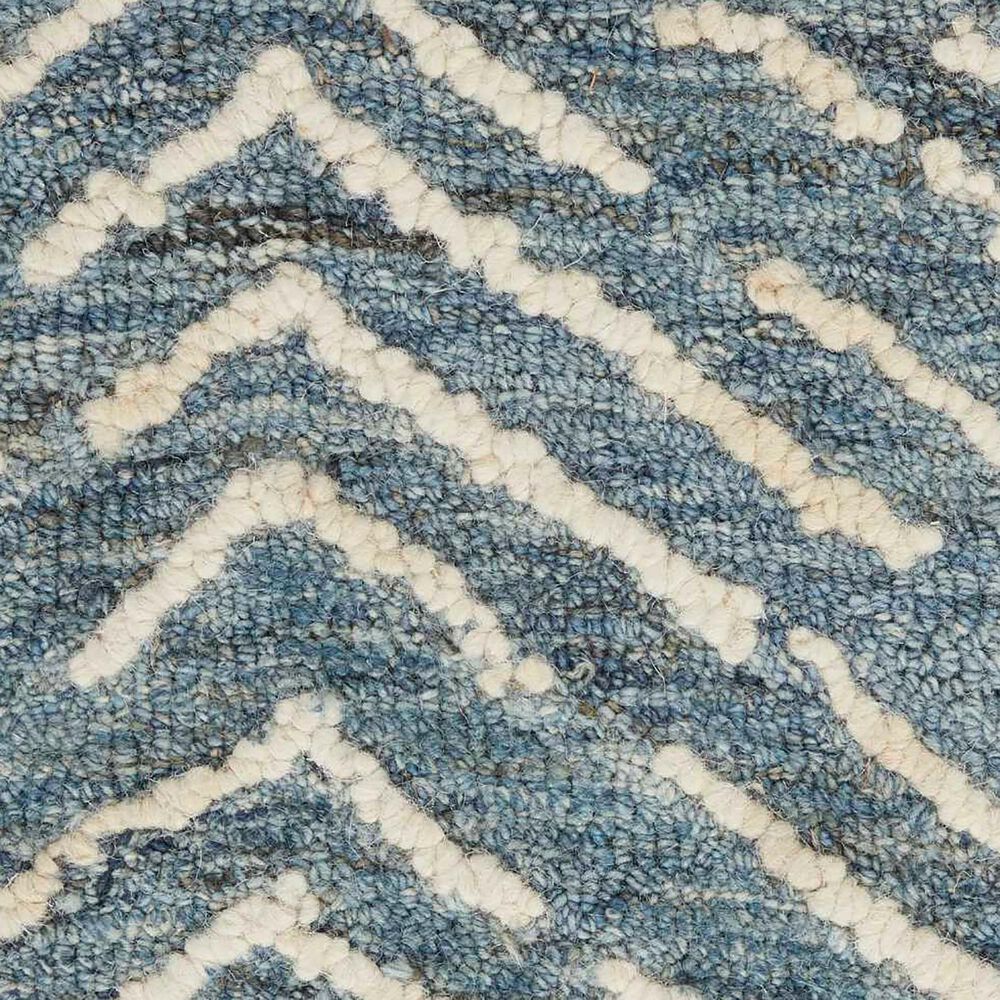 Nourison Colorado 3&#39;9&quot; x 5&#39;9&quot; Indigo and Ivory Area Rug, , large