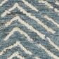 Nourison Colorado 3"9" x 5"9" Indigo and Ivory Area Rug, , large