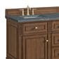 James Martin Vanities Lorelai 60" Double Vanity in Mid-Century Walnut with 3 cm Parisien Bleu Quartz Top, , large