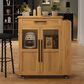 GARVEE Kitchen Island Cart with Storage in Natural, , large