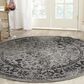 Safavieh Adirondack ADR109B-10R 10" x 10"  Grey/Black Round Rug, , large