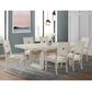 Elements Avalanche 7-Piece Rectangular Dining Set in Antique White, , large