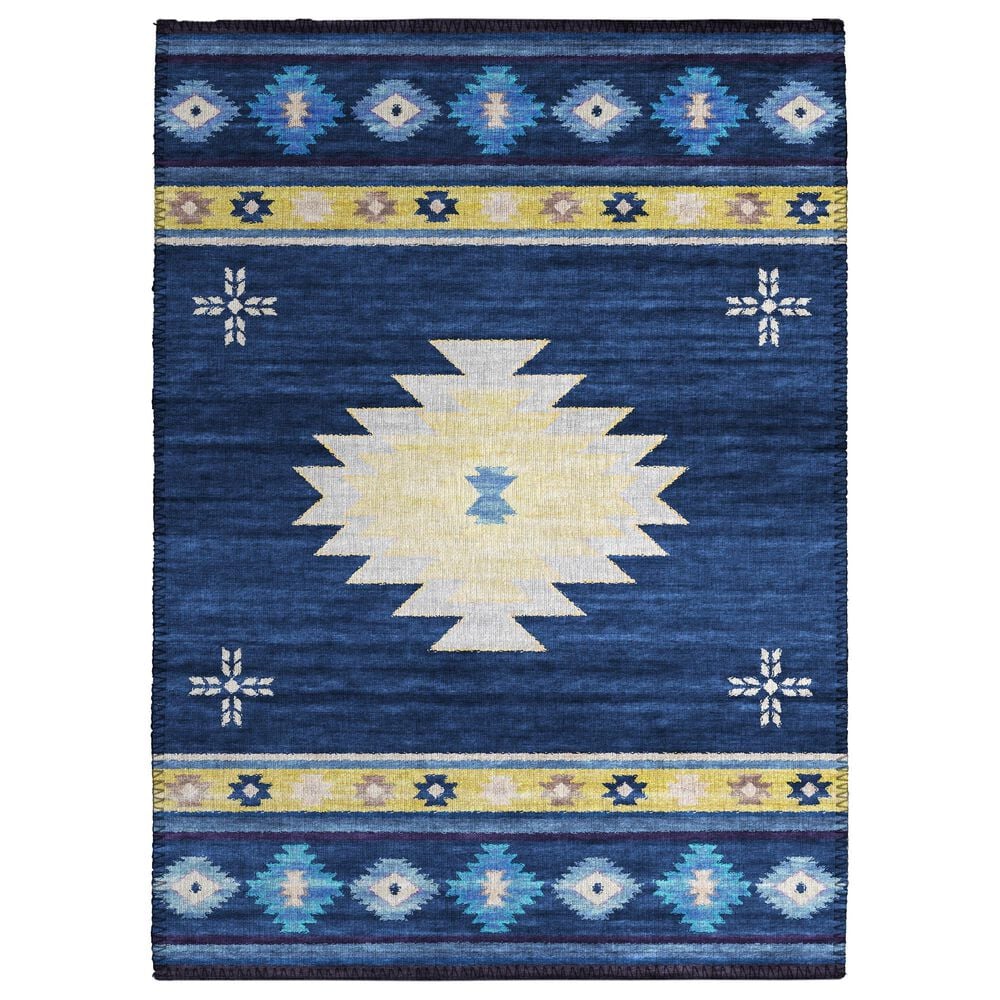 Dalyn Rug Company Phoenix 1"8" x 2"6" Navy Indoor/Outdoor Area Rug, , large