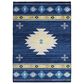 Dalyn Rug Company Phoenix 1"8" x 2"6" Navy Indoor/Outdoor Area Rug, , large