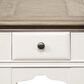 Riverside Furniture Myra 1-Drawer Side Table in Natural and Paperwhite, , large