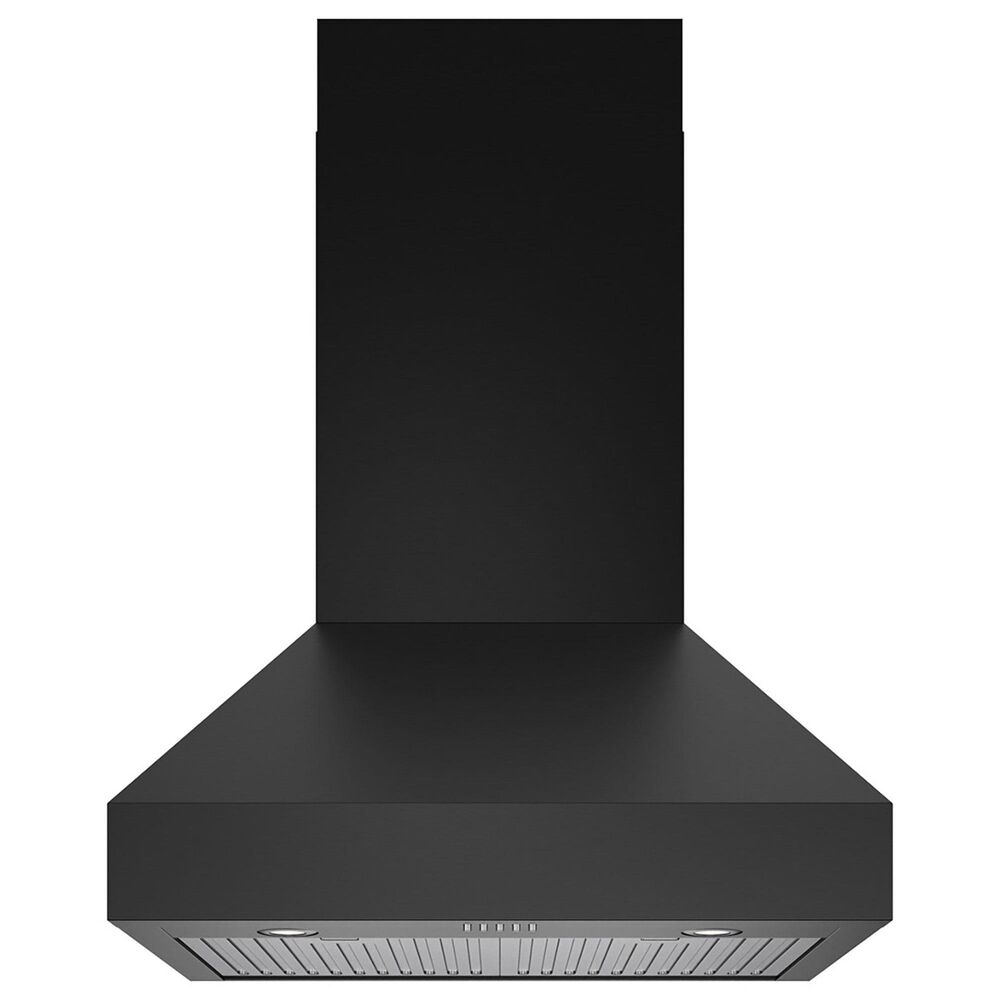 Thor Kitchen 30" Professional Wall Mount Pyramid Range Hood in Matte Black, , large