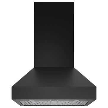 Thor Kitchen 30" Professional Wall Mount Pyramid Range Hood in Matte Black, , large