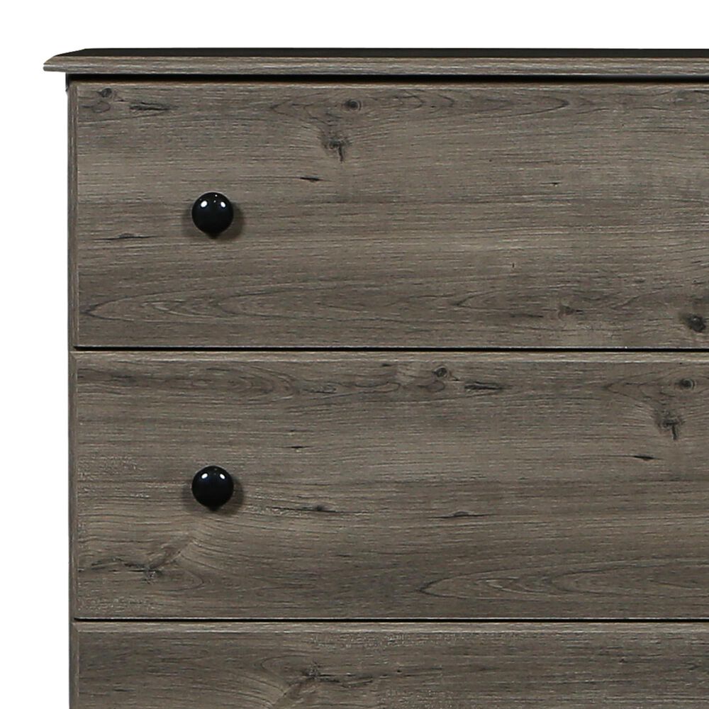Lemoore 4 Drawer Big Chest Sidekicks in Weathered Grey Ash, , large