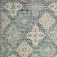 Safavieh Evoke EVK274C 10" x 14" Light Blue and Ivory Area Rug, , large