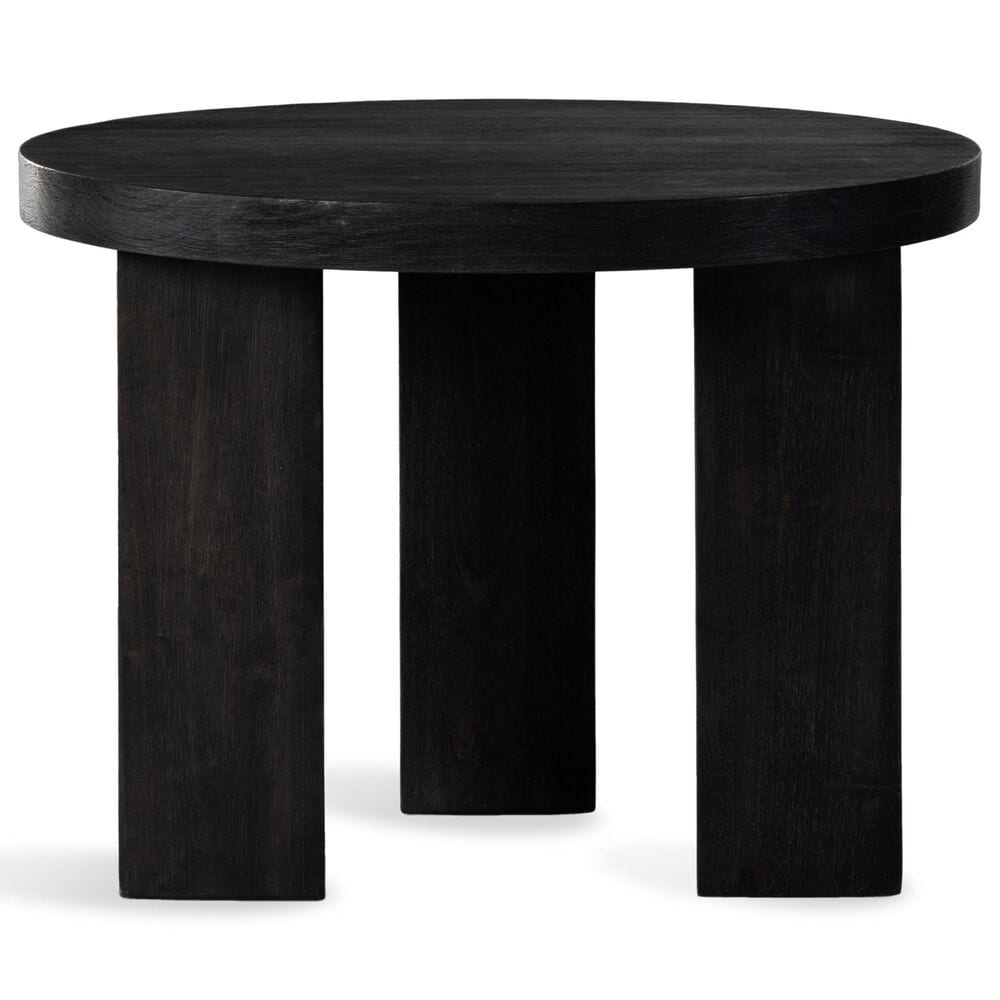 Four Hands Mesa End Table in Ebony Parawood, , large