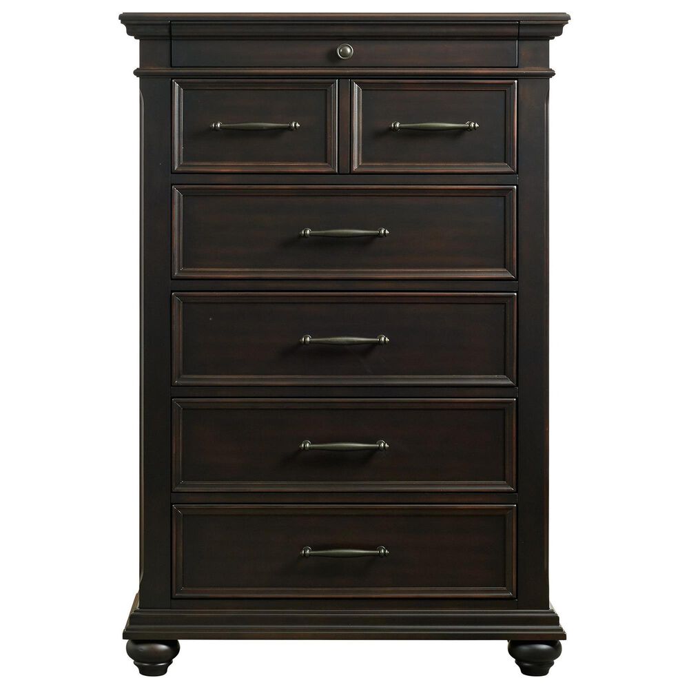 Mayberry Hill Slater Queen Storage Bed with Dresser, Chest, and Two Nightstands in Black, , large