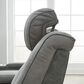 Ashley Next-Gen DuraPella Power Reclining Sofa in Slate, , large