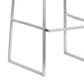 Zuo Modern Lids Barstool in Dark Gray and Silver (Set of 2), , large