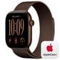 Apple Watch Series 12 (GPS) 42mm Dark Bronze Aluminum Case with Dark Bronze Milanese Loop and 2-Year AppleCare+, , large