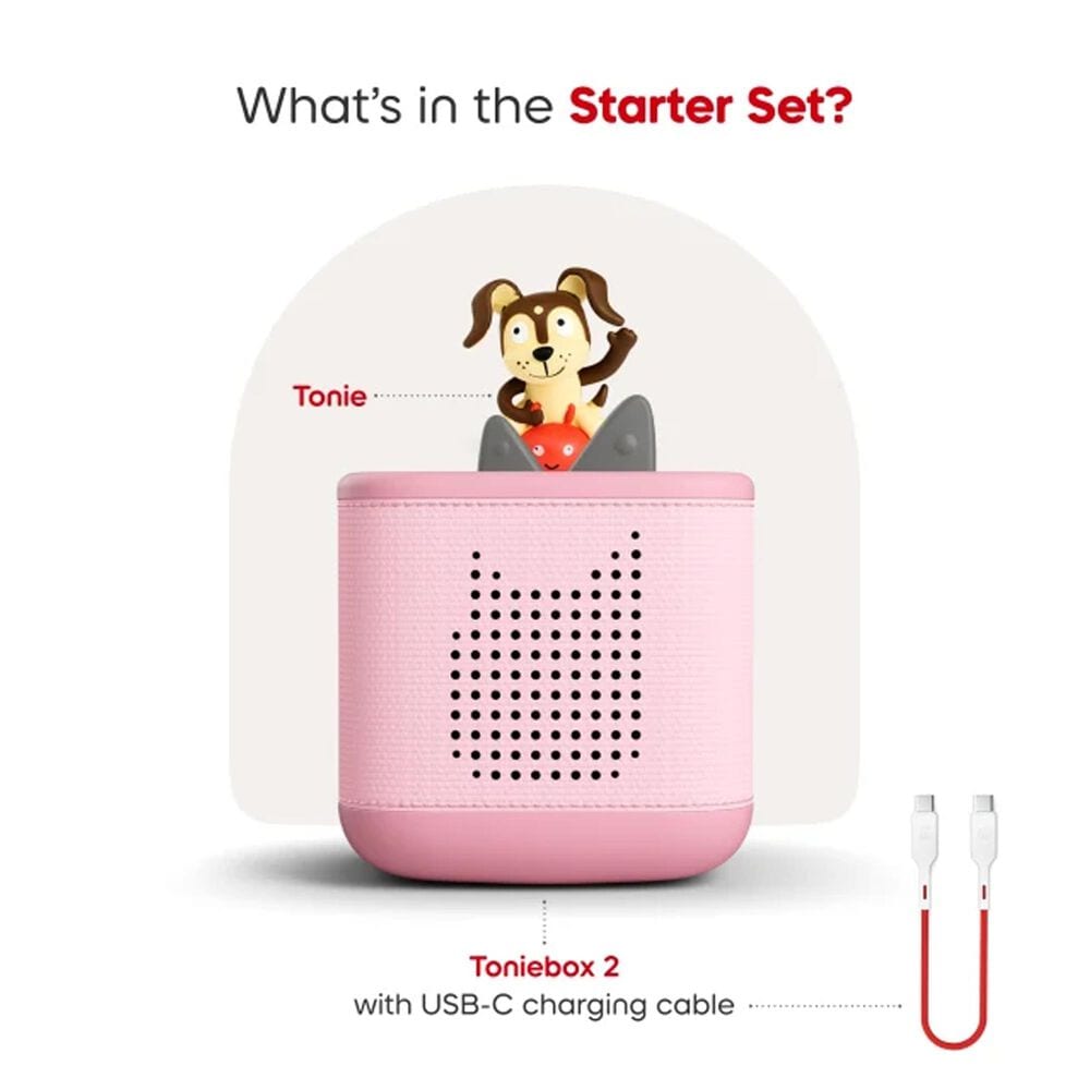 Tonies Toniebox 2 Starter Set - Playtime Puppy &#40;Cloud Pink&#41;, , large