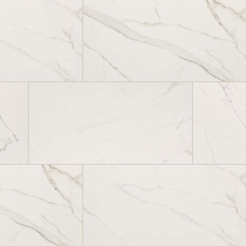 MS International Kaya Calacatta Venato 24" x 48" Polished Porcelain Tile, , large