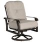 Woodard Cortland Cushion Swivel Rocking Lounge Chair in Memo Hemp, , large