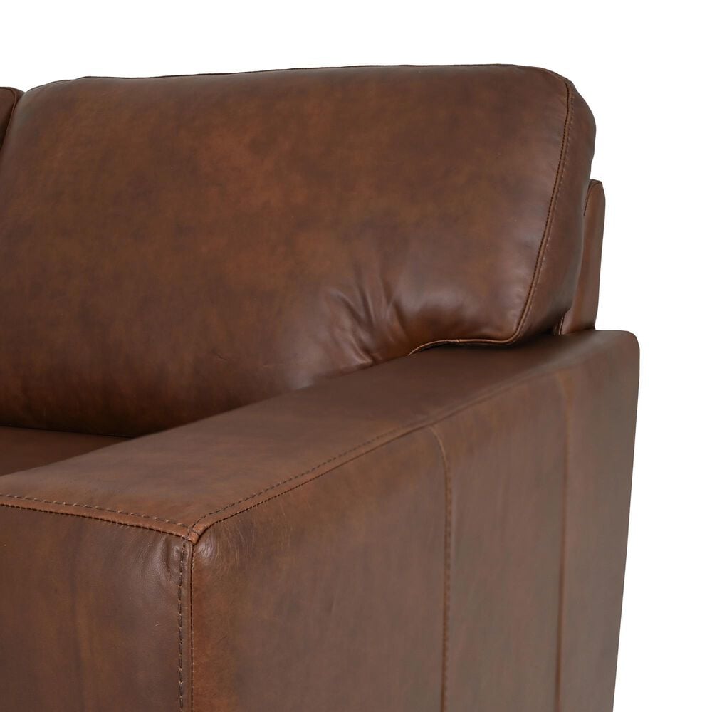 Bordeaux &amp; Co Florence Stationary Sofa in Chestnut, , large