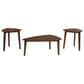 Ashley Lyncott Occasional Table Set in Brown (Set of 3), , large