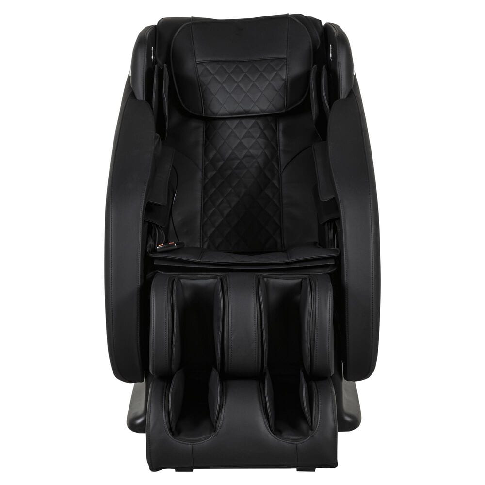 Ergotec Zero Gravity Massage Chair with Lumbar Heat in Black, , large